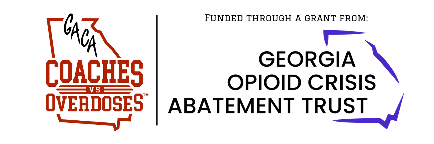 GACA Coaches vs Overdoses funded through Georgia Opioid Crisis Abatement Trust